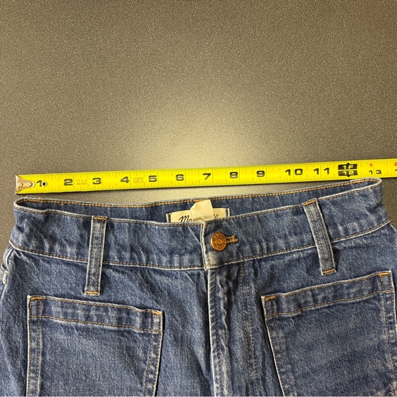Madewell Perfect Vintage Wide-Leg Patch Pocket Jeans – Caronia Wash – Size 26 - Picture 14 of 14